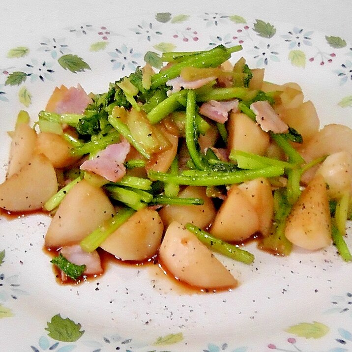 かぶのコンソメバター炒め レシピ 作り方 By Sao Aya 楽天レシピ